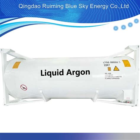 20 Feet T75 ISO Tank Container Cryogenic Liquid Argon Lin Lox China