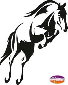 Horse Jumping Silhouette Clipart | Free download on ClipArtMag