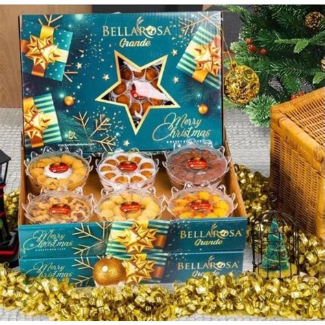 Jual Bella Rossa Kue Kering Hampers Natal Tahun Baru Isi 6 Toples