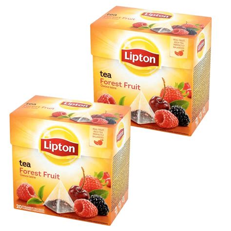 Lipton Herbata Czarna Owoce Le Ne Piramidki Tb