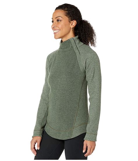 Prana Prana Brandie Sweater Rye Green Heather