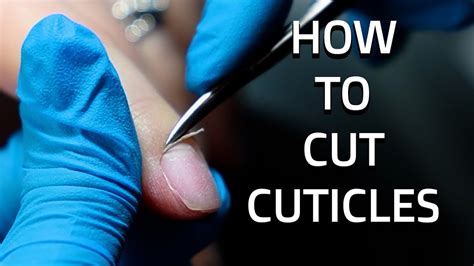 How I Cut Cuticles Easy Manicure Youtube