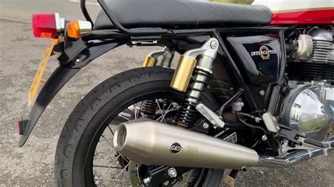 Royal Enfield 650 Twin Interceptor Continental Gt S And S Race Exhaust Silencers Cooperb