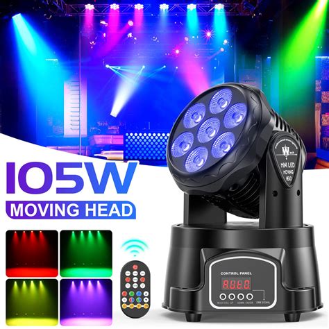 X W Moving Head Light Rgbw Leds Stage Lighting U King