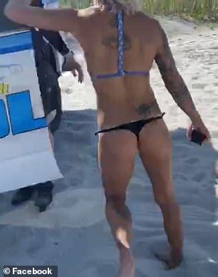 Police Handcuff Myrtle Beach Acrobat For Wearing Thong Bikini Daily