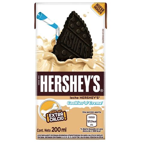 Leche Hershey S Sabor Cookies N Creme Ml Walmart