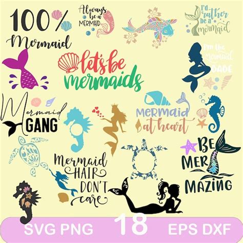 Mermaid Svg Mermaid Squad Svg Cut File For Cricut Etsy