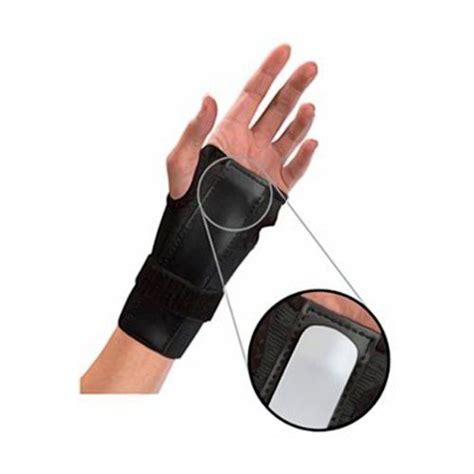 Mueller Adjustable Wrist Brace With Splint Beige Color Beige Model