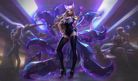 Kda Ahri Art By Maynv On Deviantart