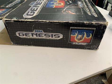 Sega Genesis Altered Beast Box Console Bundle Complete Original Cib