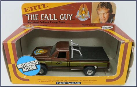 Gmc Pickup Motorized Action Fall Guy Diecast Ertl Action Figure