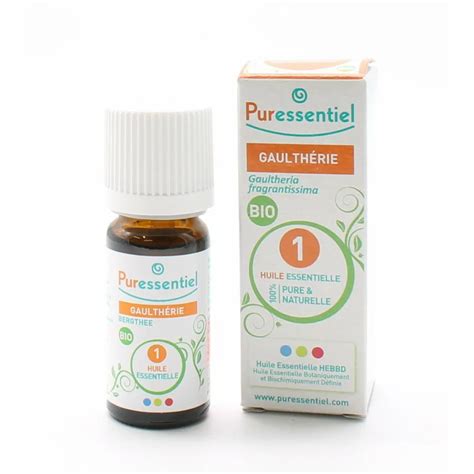 Puressentiel Huile Essentielle Gaulth Rie Bio Ml