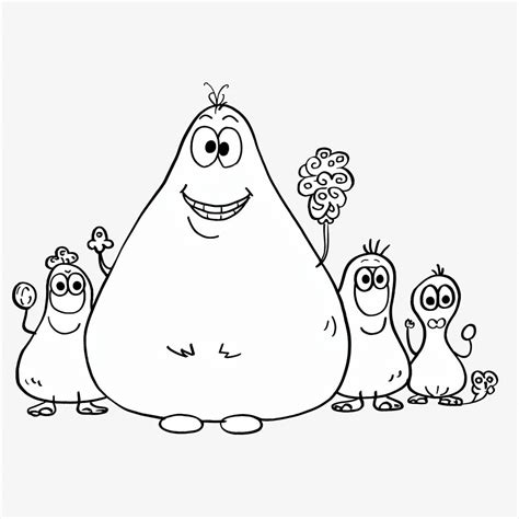 Desenhos De Barbapapa Para Colorir E Imprimir Gratuitamente