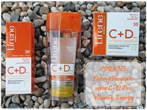 Lirene C D Pro Vitamin Energy StimuSerum żel do mycia twarzy i krem