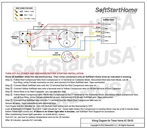 Trane Home AC Wiring Diagram SoftStartHome