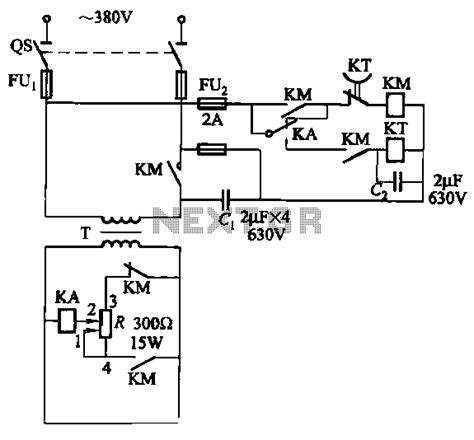 Three Relays Ac Arc Welding Machine Circuit Under Relay Circuits 58504