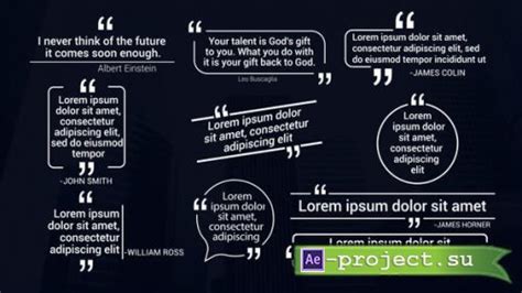 Videohive Quotes Title Pack 01 44609169 Project For After Effects