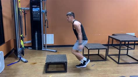 Single Leg Box Jumps Youtube