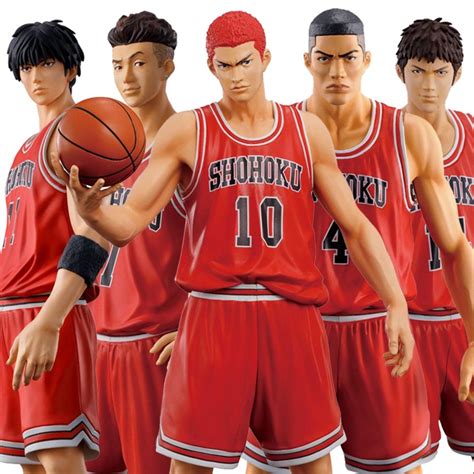 Slam Dunk One And Only Shohoku Starting Member Set De Figuras Union