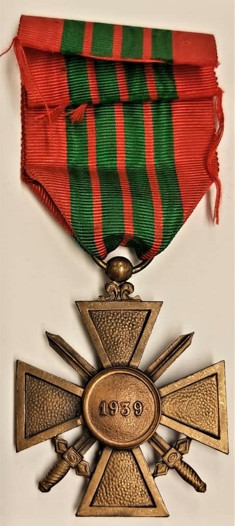 France Cross Of War Croix De Guerre Wwii Global War Museum I