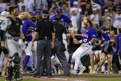 Lsus Tommy White On Walk Off Cws Homer Was Looking For Fastball