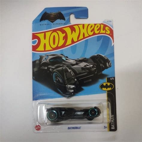 Hot Wheels Batmobile Batman V Superman Dawn Of Justice Dc Comics