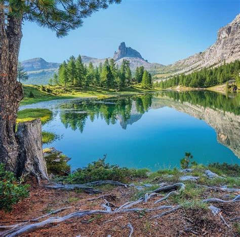 Lago di Federa Belluno Dolomiti Veneto Italia by Moreno Geremetta ...