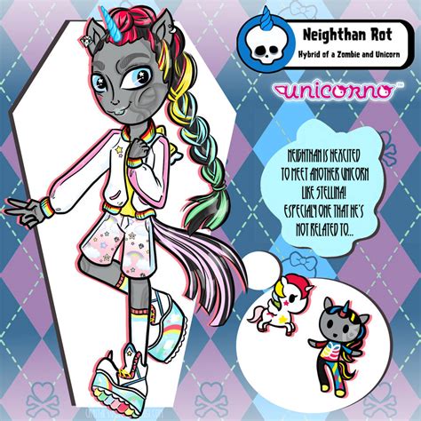 Monster High X Tokidoki Neighthan Rot By Crystal Sushi On Deviantart