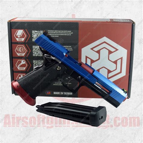 AW Custom Split Frame Hi Capa Competition PATRIOT Airsoft Gun ASGSuper