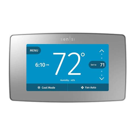 Reviews For Emerson Sensi Touch 7 Day Programmable Wi Fi Smart