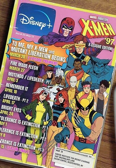 Guía De Capítulos De X Men 97 Número De Episodios Y Fechas De Estreno En Disney