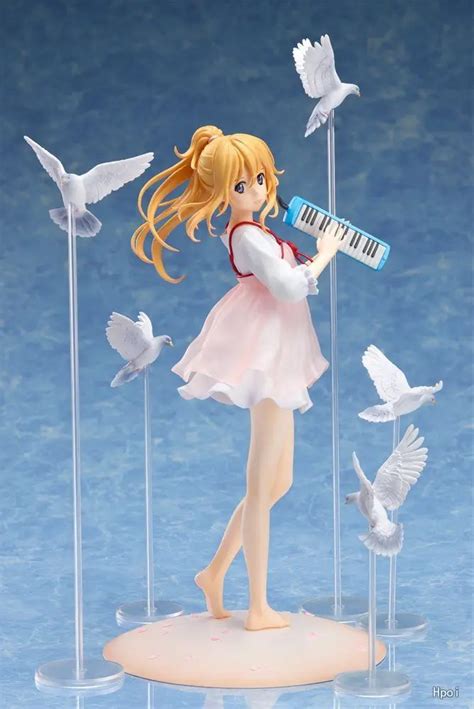 20cm Your Lie In April Kaori Miyazono Action Figure Anime Doll Pvc New Collection Figures Toys