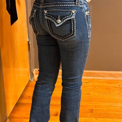 Miss Me Bootcut Jeans Size25 Depop