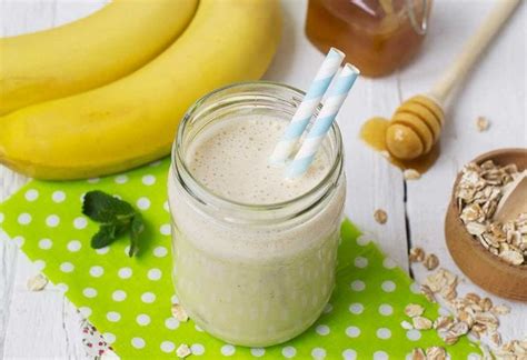 Banan Smoothie Med Melk Oppskrift Matawama