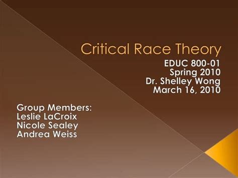 Critical Race Theory Framework For Black Male Discipline Gap