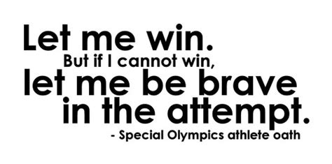 Be a Fan of Special Olympics