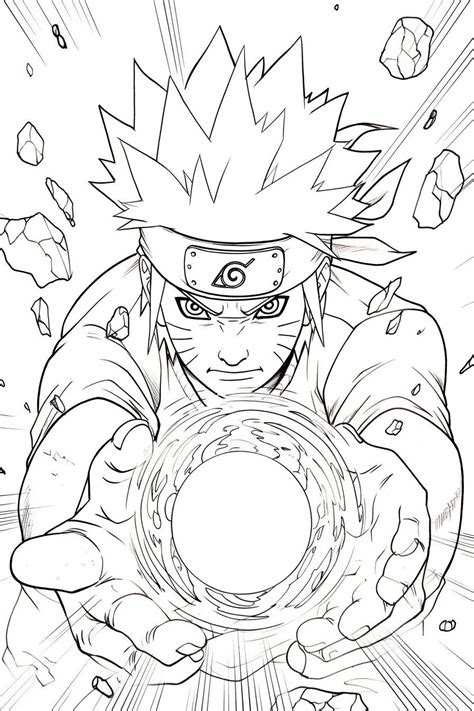 Desenhos Do Naruto Para Colorir E Imprimir Hsaedu Vn