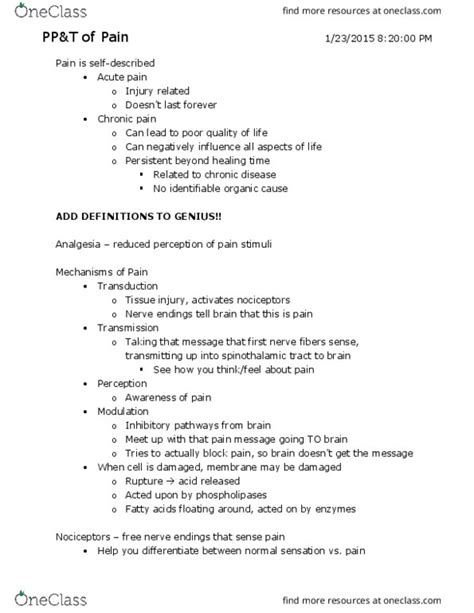 Nurs Study Guide Summer Final Opioid Receptor Naproxen