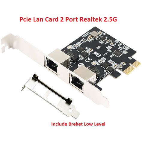 Pcie Lan Card Realtek 2.5G Gigabit Lan Ethernet | Shopee Malaysia