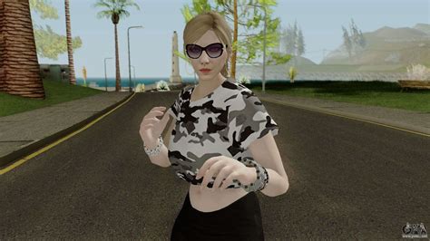 GTA Online Female Skin With Normal Map for GTA San Andreas