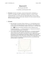 AAE333 Homework 1 Pdf AAE 333 Fluid Mechanics Summer 2020