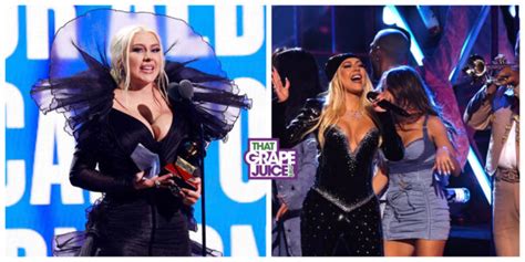 Watch Christina Aguilera Wins Second Latin Grammy Performs Cuando