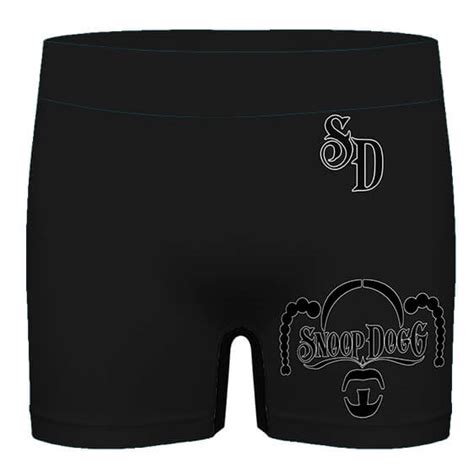 Classic Snoop Dogg Braids Silhouette Logo Men’s Boxers