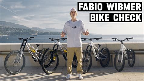 Fabio Wibmer Bike Check All Bikes From Video Game Youtube