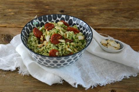 Orzo Al Pesto Di Rucola E Pomodorini Dissapore