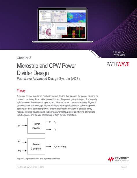 5992 1632 Nothing Chapter 8 Microstrip And CPW Power Divider Design