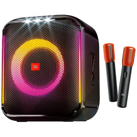 JBL Partybox Encore Essential 2 Microfones Sem Fio Caixa De Som