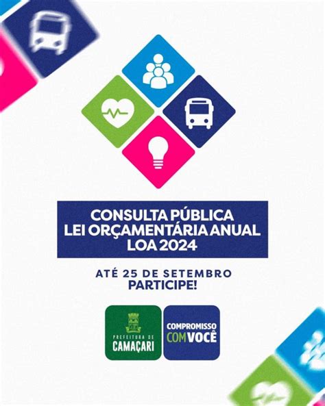 Consulta Pública Eletrônica para LOA 2024 segue disponível no site da