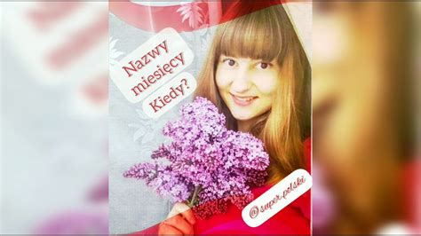 Названия месяцев на польском - Nazwy miesięcy po polsku - YouTube