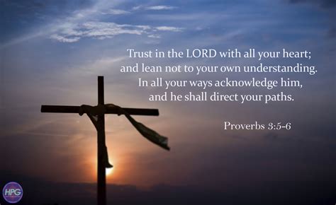 Trust In The Lord With All Your Heart